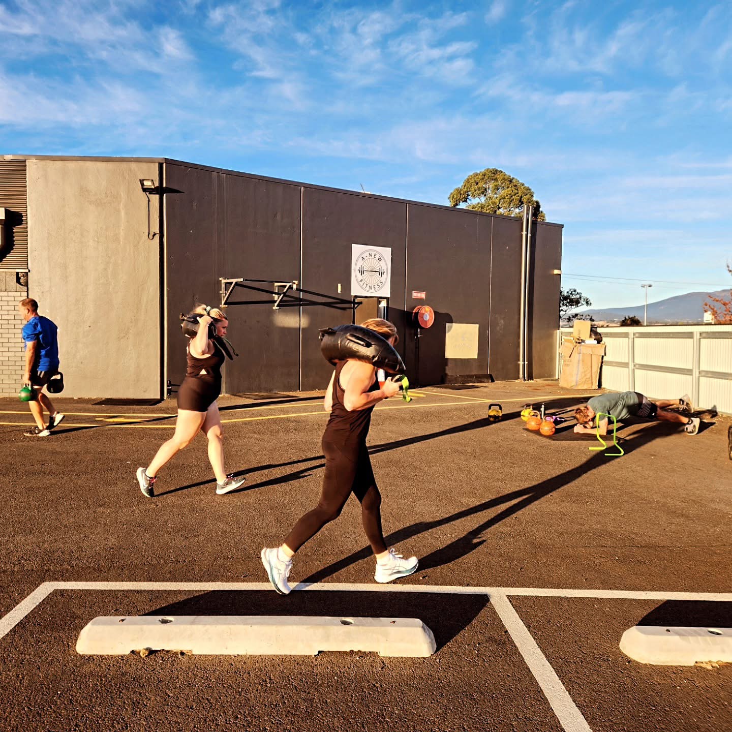 Outdoor A-Team session